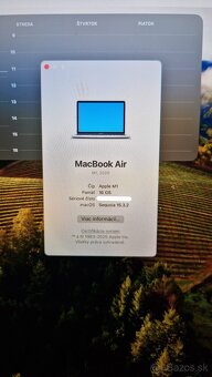 Predám - MacBook Air M1 13", 16GB, 256GB SSD - 4