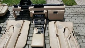 bmw x5 e53 komplet interier hnedy nepotrhany - 4