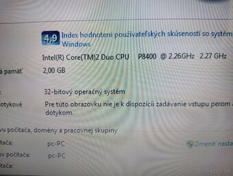 predám notebook DIMOTION FASTBOOK F4F1 , WINDOWS 7 - 4