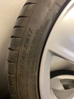5x100 R17 7J ET46 Originál Seat + 215/40 R17 Nexen (2023) - 4