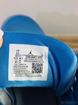Jordan Členkové tenisky 'Flight Club '91' blue - 4