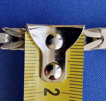 Strieborná retiazka, kráľovský vzor. - 4