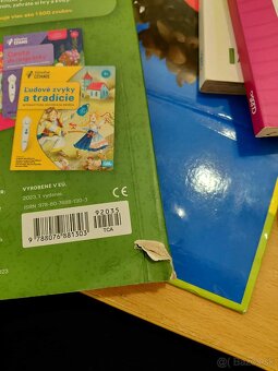 Kúzelné čítanie kufrík, pero a  4 knihy - 4