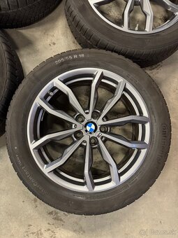 hliníkové disky BMW r18, Zimné continetal 205/55 R18 - 4