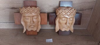 Drevena Hlava Jezisa Krista na krizi - 4
