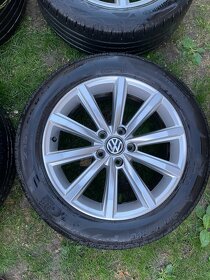 Predám 17 palcové disky VW london na letných pneu - 4