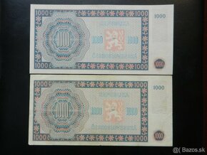 Bankovka 1000Kčs 1945 - 4