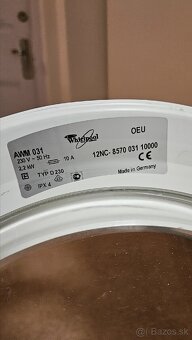 Predám vstavanú práčku Whirlpool - 4