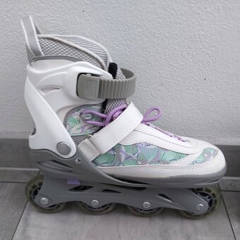 Dievčenské nastaviteľné INLINE korčule len 10€ - 4