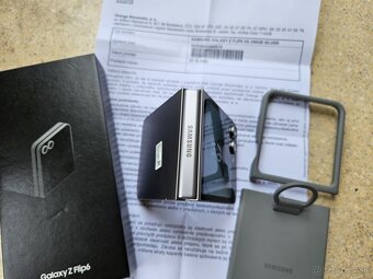Samsung Z Flip6 12GB/256GB, strieborny,ako novy,zaruka,kryt - 4