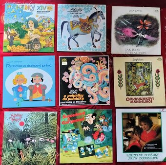LP gramofonové desky Pohádky - 4