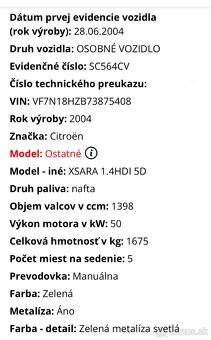 Citroen XSARA 1.4HDI - 4
