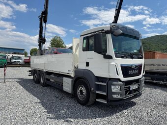 MAN TGS valník -hydraulická ruka HIAB 188-6, EURO 6,TOP STAV - 4