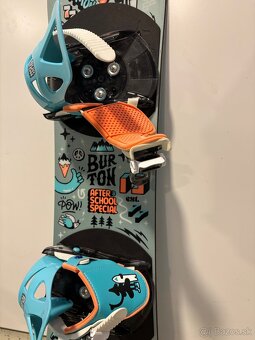 Detsky snowboard + topánky (Burton after school 90) - 4