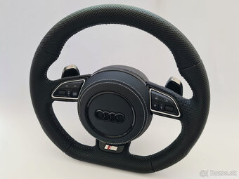 AUDI celoperforovaný volant s MULTIFUNKCIOU a RS F1 pádlami - 4