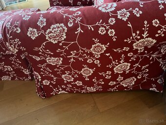 Ikea kreslo a taburetka - 4