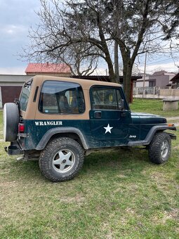 Predám Jeep Wrangler 2,5i - 4