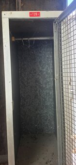 Kovova šatňova skrinka 170x30hlbka50 - 4