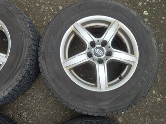 alu disky 16" 5×114,3 s Pirelli zimnými pneumatikami - 4