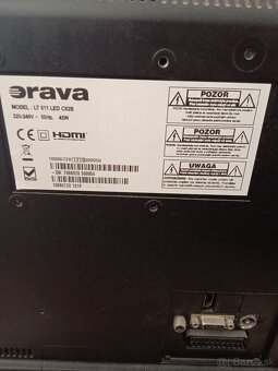 Predám LED tv Orava - 4