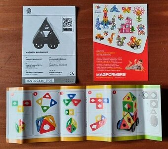 Magnetická stavebnica - play tive junior - 4