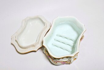 porcelánová dóza stará Viedeň - 4