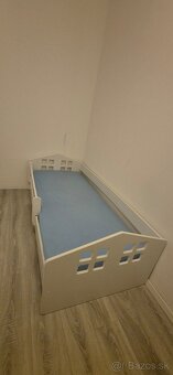 Detská biela posteľ Bibi - 180x80 cm - 4