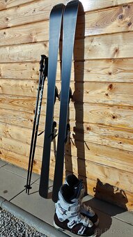 LYŽE ELAN WHITE MAGIC 158CM + SALOMON QST R70 25CM - 4