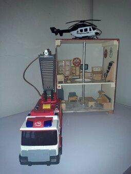 HASIČSKÉ AUTO - HASIČSKÁ STANICA - HELIKOPTÉRA - 4