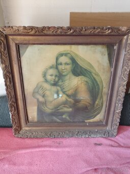 Predám staré drevené obrazy - 4