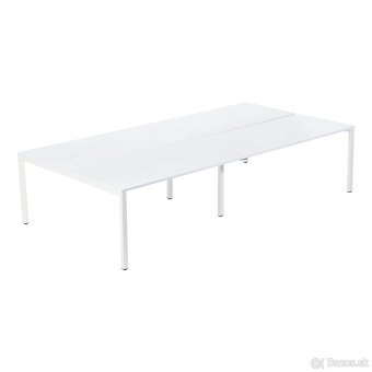 Písací teamový stôl a stoličky - 4