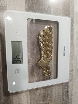 Zlatý náramok 14K 585 - 4