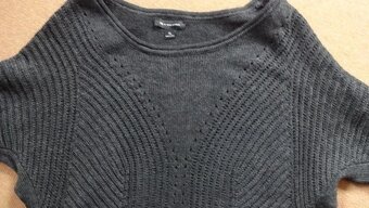 Tmavošedý pulover H by Halston, L/XL - 4