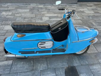 Brašne do medzipriestoru na skútre ČZ175. - 4