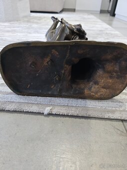 Starožitna bronzová socha 53cm - 4
