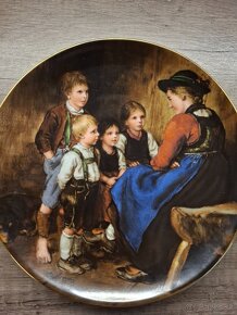 Zberatelske taniere - 2ks - 4