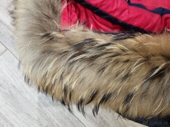 Páperová dámska bunda, modrá, veľ. M - 4