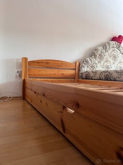 Drevená posteľ - 4