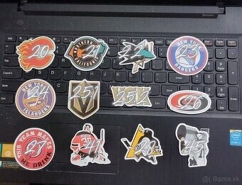 Nálepky NHL tematika - na notebook ,telefón , auto .... - 4