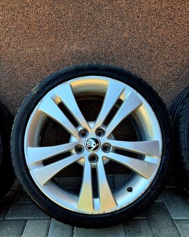 Predám elektróny ŠKODA TRINITY 5x100 R17 - 4