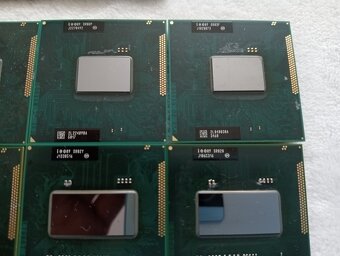 predám procesory pre notebooky , Intel® - 1,2,3,4 generácia - 4