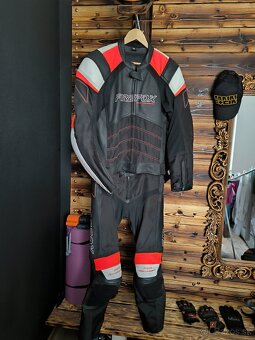 Motorkarska kombineza, celá,dvojdielna, samostatná bunda - 4