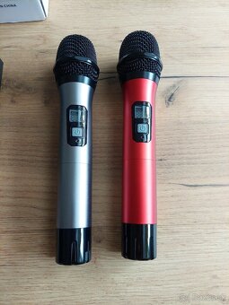 Bezdrôtový mikrofónny systém UHF TONOR TW820 - 4