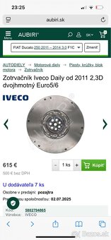 Zotrvacnik Iveco daily 2,3 - 4