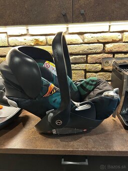 Vajičko + zakladňa Cybex Cloud Q edicia Birds of Paradise - 4