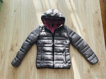 NÁDHERNÁ PÁPEROVÁ BUNDA luxusnej značky Blauer, PC 290 EUR - 4