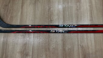 ✅ NOVÉ HOKEJKY BAUER NEXUS SYNC RED - P02 - 107 F - 171 CM ✅ - 4