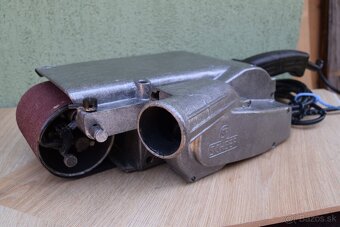 Pásová brúska SCHEER MB6-U (900W, 100 - 130 mm) - 4