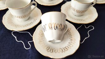 Kávová súprava, šálky Slavkov Czechoslovakia - 4