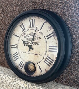 Vintage nástenné hodiny - 4